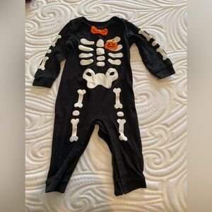 18 Month Skeleton Halloween outfit